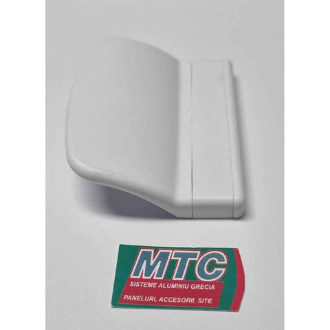 Mâner aplicat PVC model îngust alb MTC pentru plasă ușă