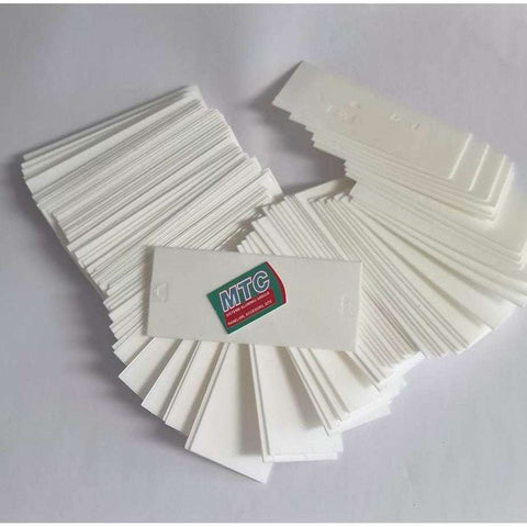 Set 100 cale distanțiere din plastic MTC pentru geam termopan, 1 mm