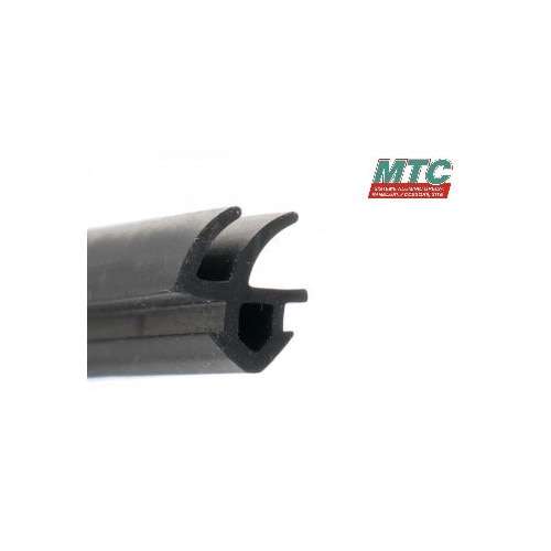 Garnitură termopan EPDM neagră MTC, vedere de profil