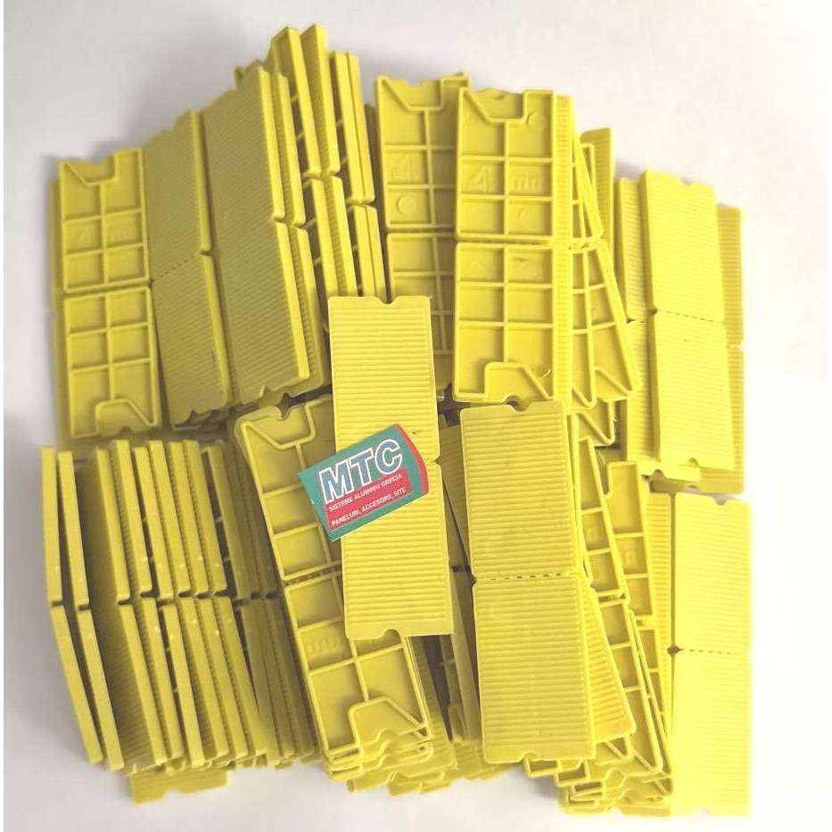 Set 100 cale distanțiere MTC pentru geam termopan, grosime 4 mm